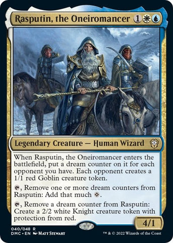 Rasputin, the Oneiromancer (Commander: Dominaria United) Near Mint