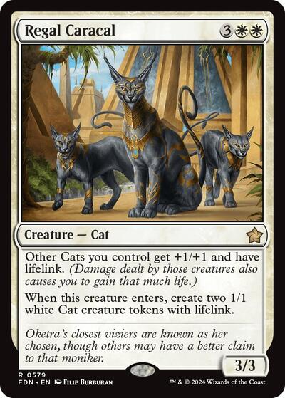 Regal Caracal (Foundations) Near Mint