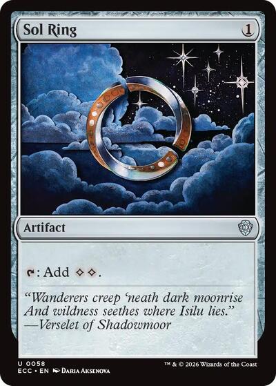 Sol Ring (0058) (Commander: Lorwyn Eclipsed) Near Mint