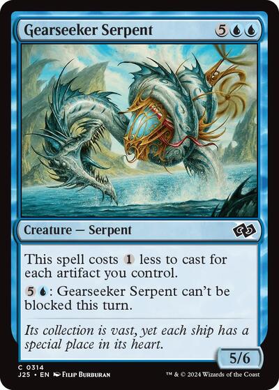 Gearseeker Serpent (Foundations Jumpstart) Near Mint
