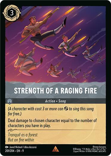 Strength of a Raging Fire (Fabled) Near Mint