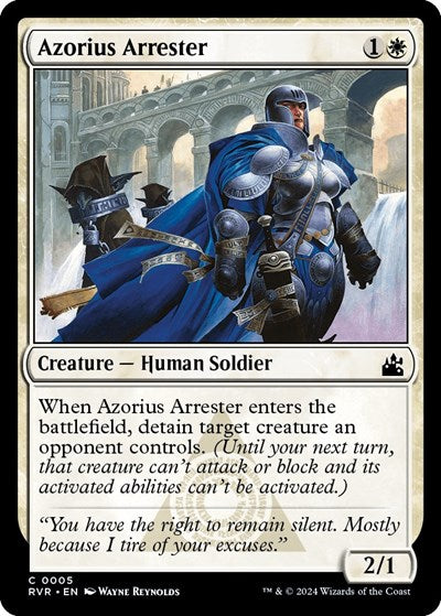 Azorius Arrester (Ravnica Remastered) Near Mint Foil