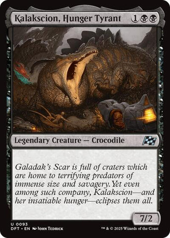 Kalakscion, Hunger Tyrant (Aetherdrift) Near Mint Foil