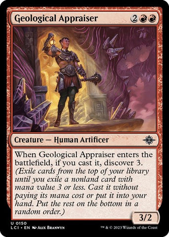 Geological Appraiser (The Lost Caverns of Ixalan) Near Mint
