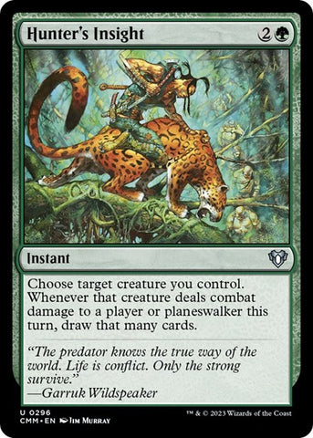 Hunter's Insight (Commander Masters) Near Mint