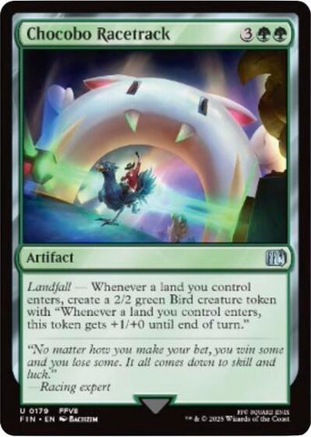 Chocobo Racetrack (Universes Beyond: FINAL FANTASY) Near Mint