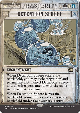 Detention Sphere (Outlaws of Thunder Junction: Breaking News) Near Mint