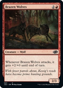 Brazen Wolves (Jumpstart 2022) Near Mint