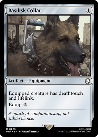 Basilisk Collar (Universes Beyond: Fallout) Near Mint