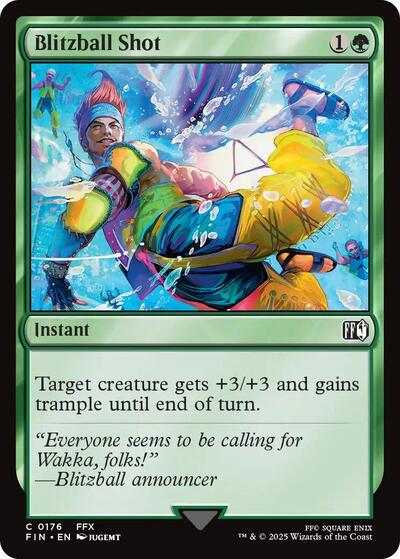 Blitzball Shot (Universes Beyond: FINAL FANTASY) Near Mint Foil