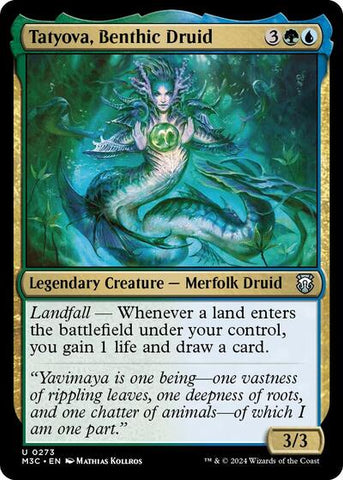 Tatyova, Benthic Druid (Commander: Modern Horizons 3) Near Mint