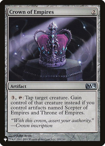Crown of Empires (The List) Near Mint