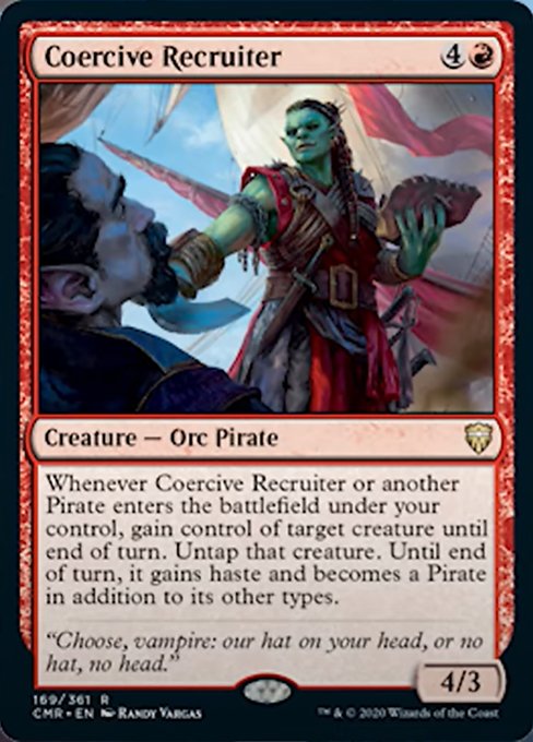 Coercive Recruiter (Commander Legends) Near Mint Foil