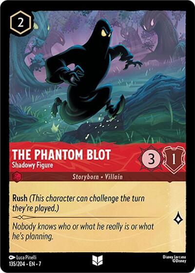 The Phantom Blot - Shadowy Figure (Archazia's Island) Near Mint
