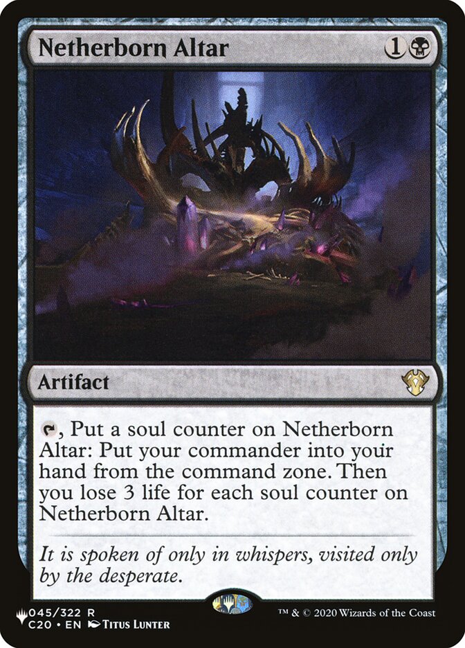 Netherborn Altar (The List) Near Mint