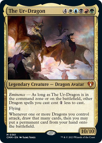 The Ur-Dragon (Commander Masters) Near Mint
