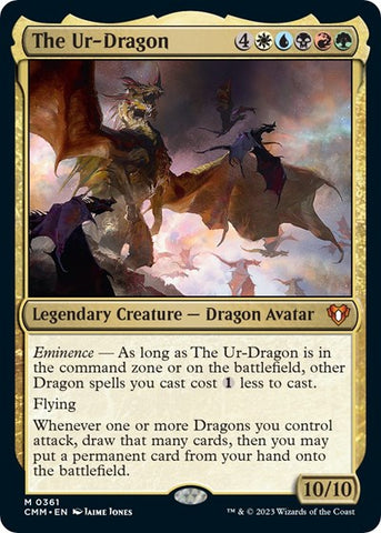 The Ur-Dragon (Commander Masters) Near Mint