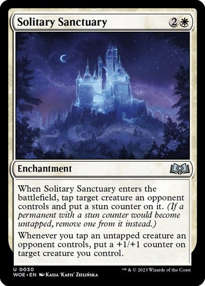 Solitary Sanctuary (Wilds of Eldraine) Near Mint Foil