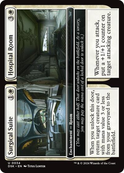 Surgical Suite / Hospital Room (Duskmourn: House of Horror) Near Mint Foil