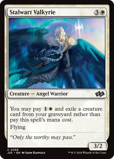 Stalwart Valkyrie (Foundations Jumpstart) Near Mint