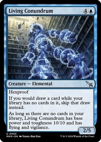 Living Conundrum (Murders at Karlov Manor) Near Mint Foil