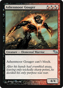 Ashenmoor Gouger (Shadowmoor) Near Mint Foil