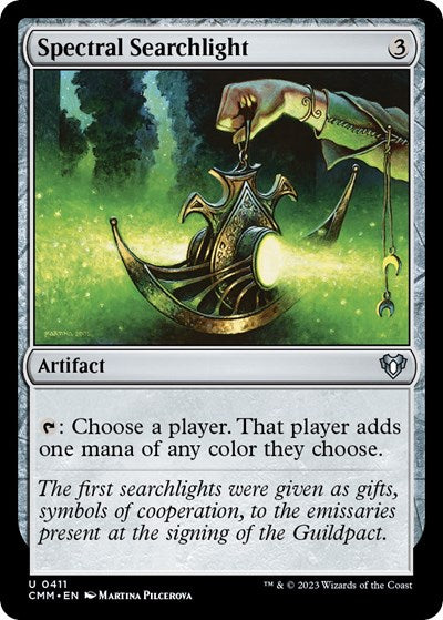 Spectral Searchlight (Commander Masters) Light Play Foil