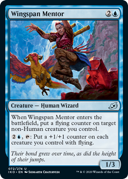 Wingspan Mentor (Ikoria: Lair of Behemoths) Near Mint Foil