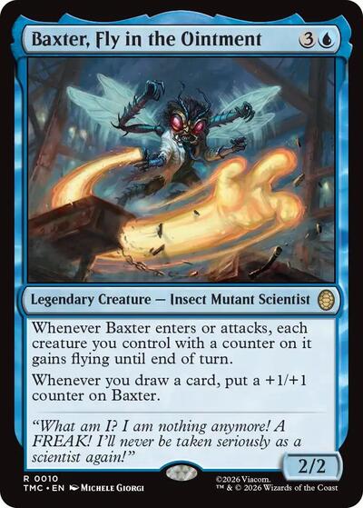 Baxter, Fly in the Ointment (Commander: Teenage Mutant Ninja Turtles) Near Mint Foil