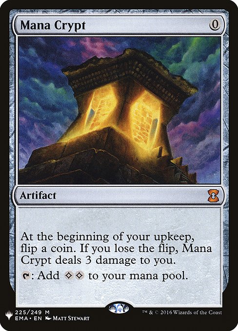 Mana Crypt (Mystery Booster) Near Mint