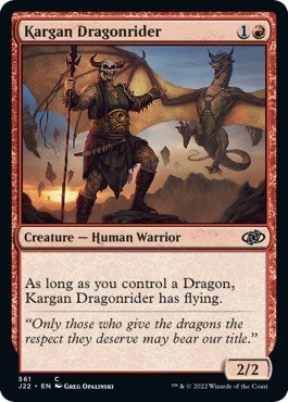 Kargan Dragonrider (Jumpstart 2022) Near Mint