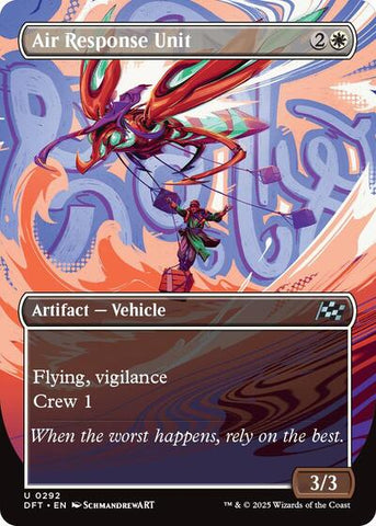 Air Response Unit (Borderless) (Aetherdrift) Near Mint Foil