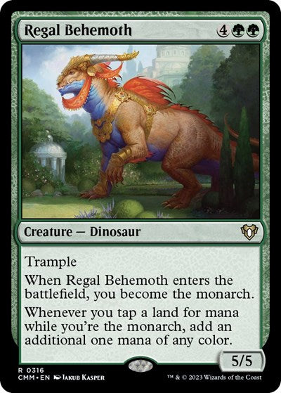 Regal Behemoth (Commander Masters) Near Mint