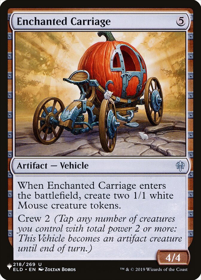 Enchanted Carriage (The List) Near Mint