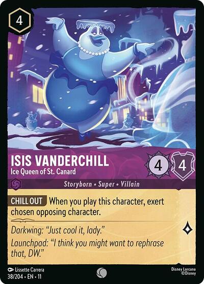 Isis Vanderchill - Ice Queen of St. Canard (Winterspell) Near Mint