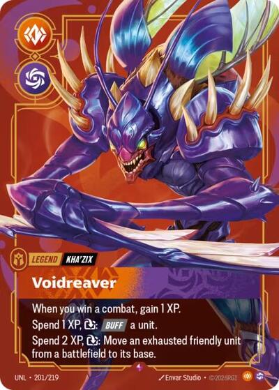 Kha'Zix Voidreaver (Unleashed) Near Mint Foil