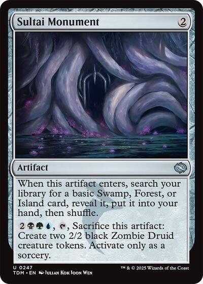 Sultai Monument (Tarkir: Dragonstorm) Near Mint
