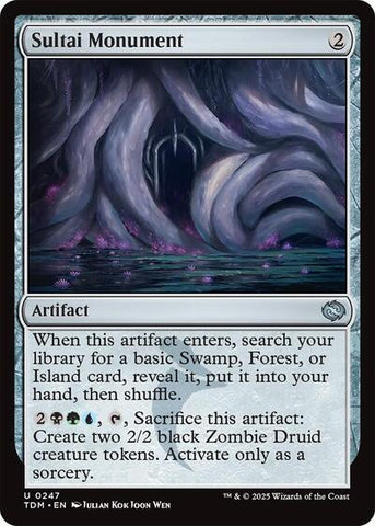Sultai Monument (Tarkir: Dragonstorm) Near Mint