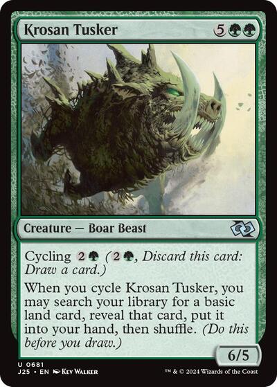 Krosan Tusker (Foundations Jumpstart) Near Mint