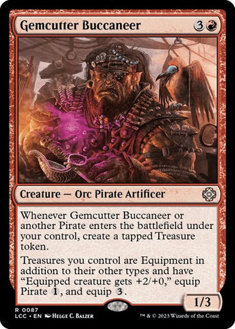 Gemcutter Buccaneer (Commander: The Lost Caverns of Ixalan) Near Mint