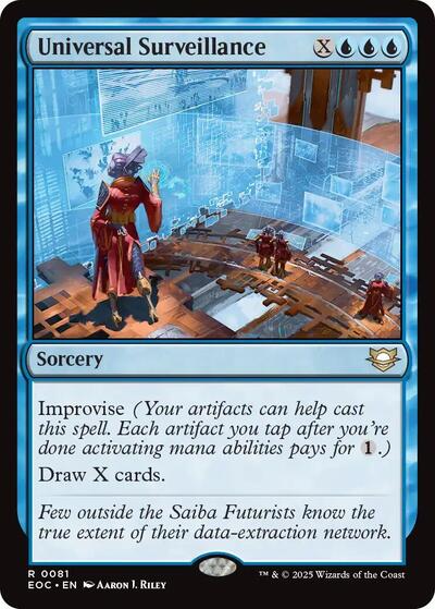 Universal Surveillance (Commander: Edge of Eternities) Near Mint