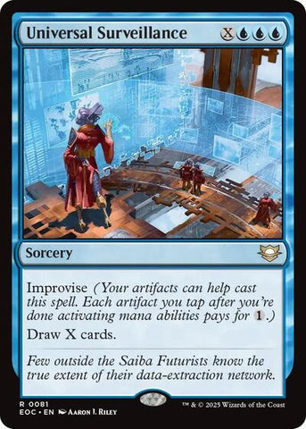 Universal Surveillance (Commander: Edge of Eternities) Near Mint