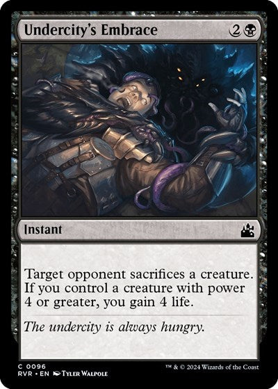 Undercity's Embrace (Ravnica Remastered) Near Mint Foil
