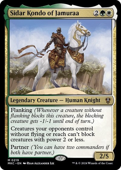 Sidar Kondo of Jamuraa (Commander: Murders at Karlov Manor) Near Mint