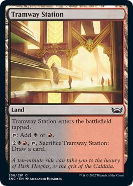 Tramway Station (Streets of New Capenna) Near Mint Foil