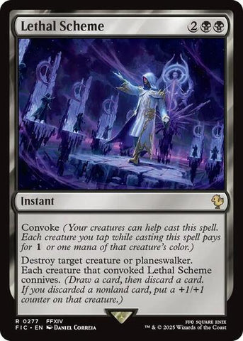 Lethal Scheme (Commander: FINAL FANTASY) Near Mint