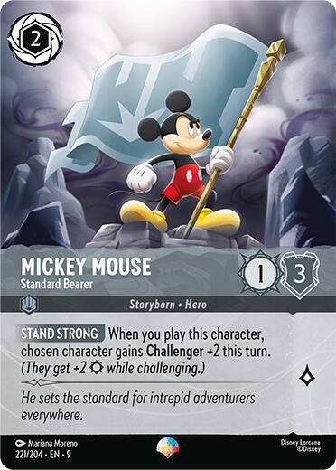 Mickey Mouse - Standard Bearer (Epic) (Fabled) Near Mint Holofoil