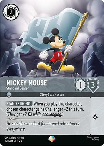 Mickey Mouse - Standard Bearer (Epic) (Fabled) Near Mint Holofoil