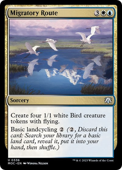 Migratory Route (Commander: March of the Machine) Near Mint