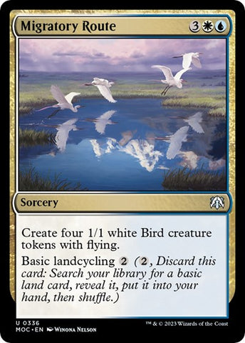 Migratory Route (Commander: March of the Machine) Near Mint